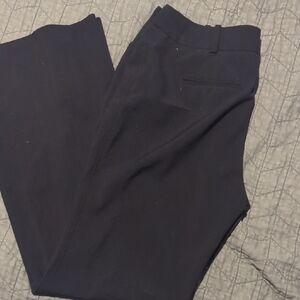 George Black Dress Pants with Straight Legs